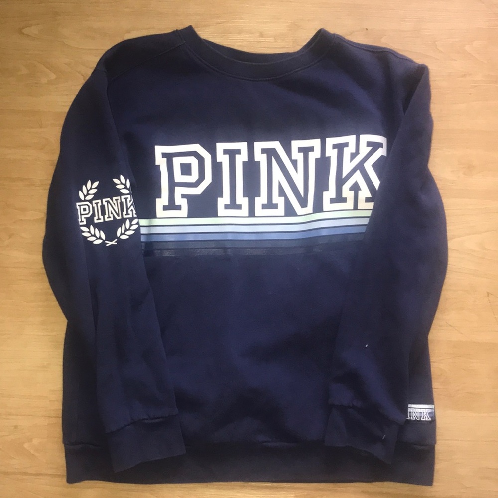 Navy VS Pink Sweatshirt